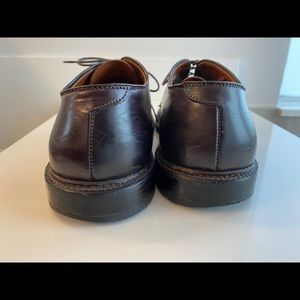 Alden men’s cordovan color 8 lace ups